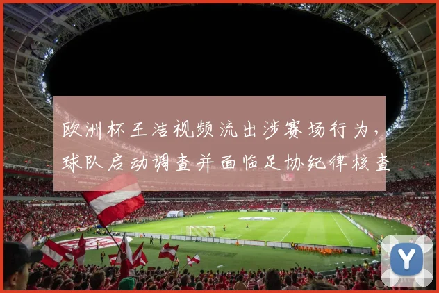 欧洲杯王洁视频流出涉赛场行为，球队启动调查并面临足协纪律核查